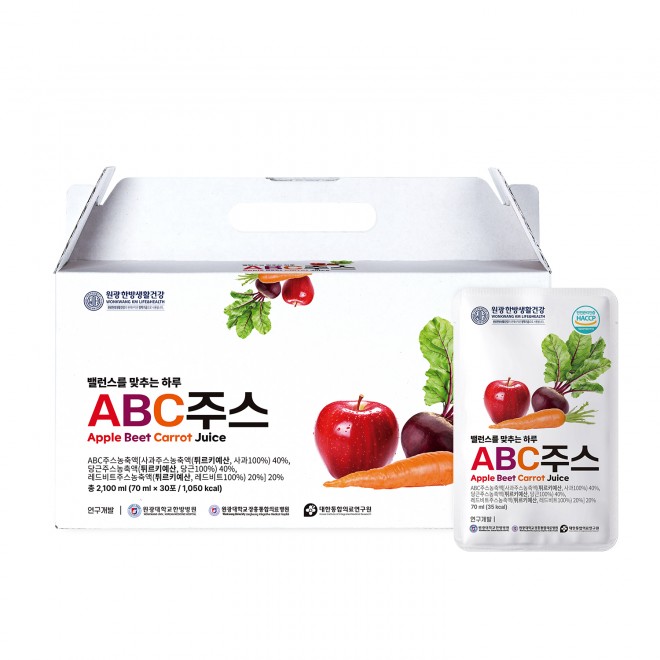 원광한방생활건강 밸런스를 맞추는 하루 ABC 주스 30포