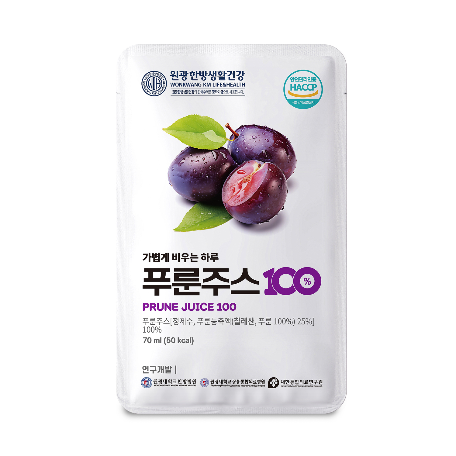 원광한방생활건강 가볍게 비우는 하루 푸룬주스 100% 30포